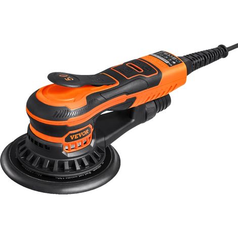 Ponceuse orbitale, 6 vitesses variables, design ergonomique, 350W 6Inch (1/2)
