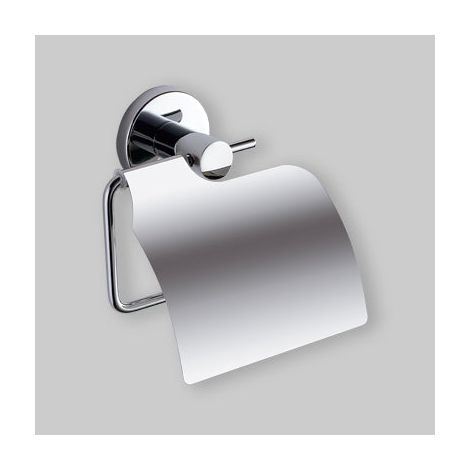 Portarotolo coperto da muro in acciaio inox e Cromall FE25 Gedy serie FELCE (1/5)