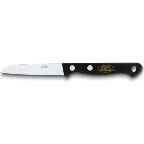 Coltello Mondador Mam con mango Magnum, lama in acciaio inossidabile di 8,5 cm, nero, presentato in una scatola di colori 17044