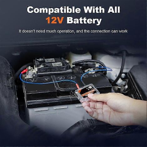 ANCEL BM200 Moniteur de batterie de voiture 12V Testeur de batterie Bluetooth Outils de surveillance automobile EM (1/5)