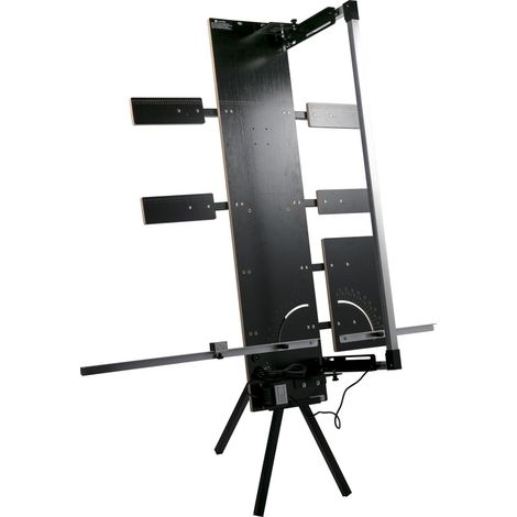 Machine Découpe Polystyrène 200 W Découpeuse Mousse 115 cm Coupe-Mousse 42cm Épaisseur 0-90° 6 Fils Chauffants 5 Plaques Latérales 1 Support pour Découper Matériaux Polystyrènes 179x42x15 cm (1/5)