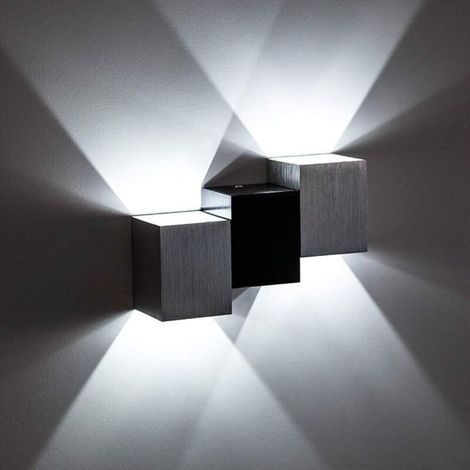 Applique Murale Interieur 6W Moderne LED éclairage Mural Lumières Blanc Froide pour Cuisine Escalier Chambre (1/5)