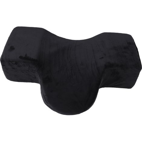 Oreiller pour extensions de cils, en mousse à mémoire de forme et velours, en forme de U, pour le soutien de la nuque et du dos lors de la pose d'extensions de cils. (1/5)