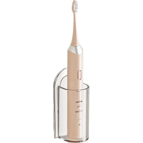 Support Brosse a Dent Electrique 2 Pièces, Porte Brosse à Dents Autocollant, Adhésif Puissant, Support Brosse a Dent Murale sans Perçage, Porte Brosse à Dents Electrique pour Salle de Bain (1/5)
