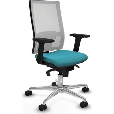 piqueras-y-crespo Horna Chaise de bureau turquoise ergonomique (1/3)