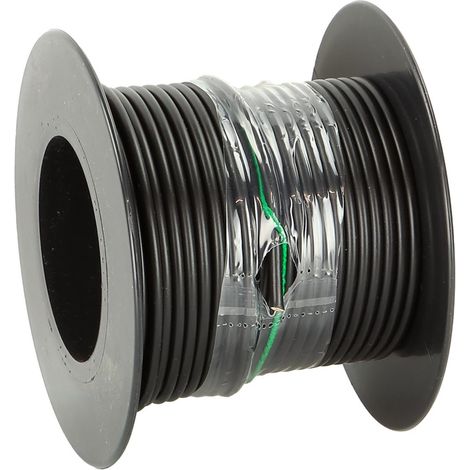 Cable Alimentation 1.5mm2 noir 10m
