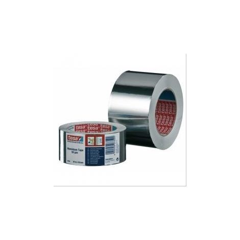 Adhésif aluminium 50mm x 25m, épaisseur 0,09mm