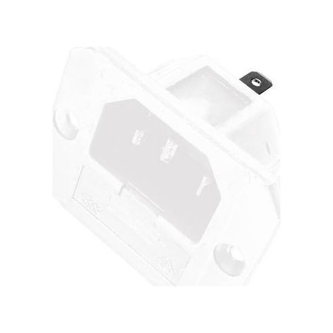 Kaiser 750/ws Connettore IEC 750 Spina verticale Tot poli: 2 + PE 6.3 A Bianco 1 pz.
