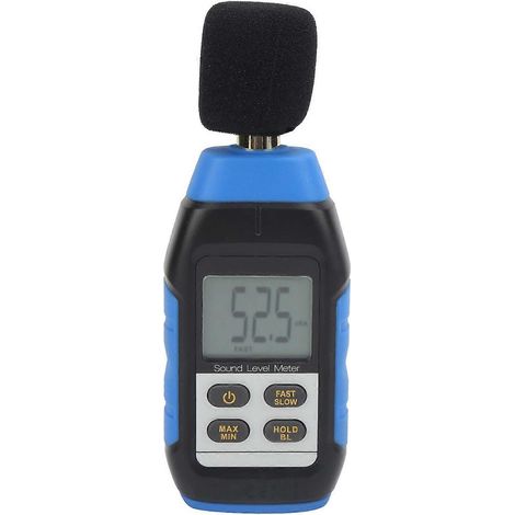 VMS-1 Tragbares Dezibelmessgerät mit LCD-Hintergrundbeleuchtung, hochpräzises Schallpegelmessgerät (1/4)