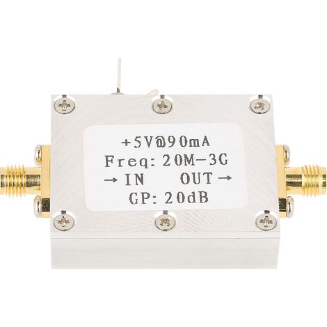 Hochlineares, 20 dB, 20 MHz-3 GHz, mittelstarkes, leistungsstarkes Breitband-HF-Verstärkermodul (1/5)