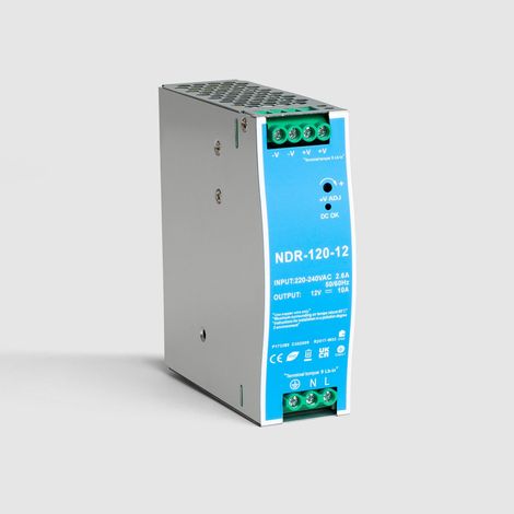 Netzteil 12V DC für DIN-Schiene 120 W (1/2)