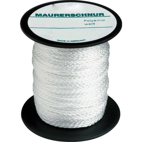 Overlen Maurerschnur PE 2,0mm 100m weiß Overmann (1/3)