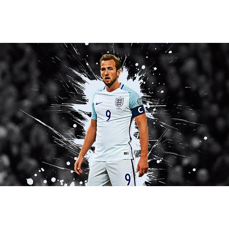 Papier peint panoramique Football - Joueur de Foot - 130 cm x 81 cm (1/2)