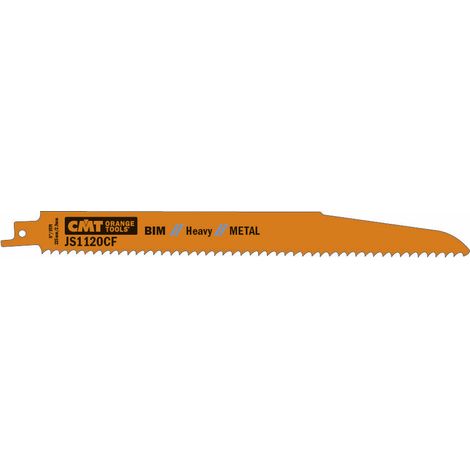 JS1120CF-5 5 BIMETALLISCHE SÄBELSÄGEBLÄTTER FÜR METALLE 225X2,9X9TPI