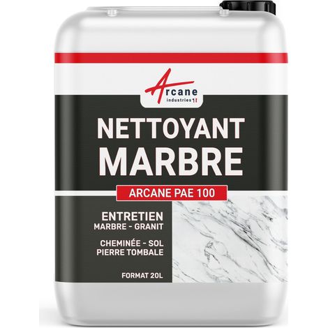 Nettoyant spécial marbre et granit pour tache sur carrelage, cheminé et plan de travail - 20 L - ARCANE INDUSTRIES