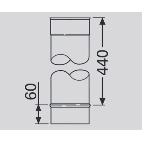 Längenelement ew-silver 150 L=500  von Viessmann - 7539460