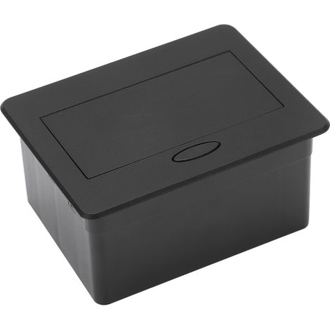 Boîte de connexion étanche double USB et prise EU, 250V - pour espace bureau et table de chevet (1/5)