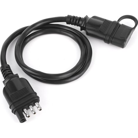 32-Zoll-Kabelstecker, 4-poliges Flachverlängerungskabel, Stecker und Buchse für Wohnmobil- und Anhängerzubehör (1/5)