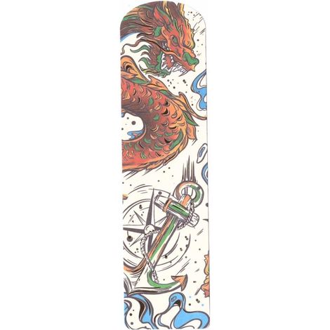 Traditionelles Drachen-Lesezeichen
