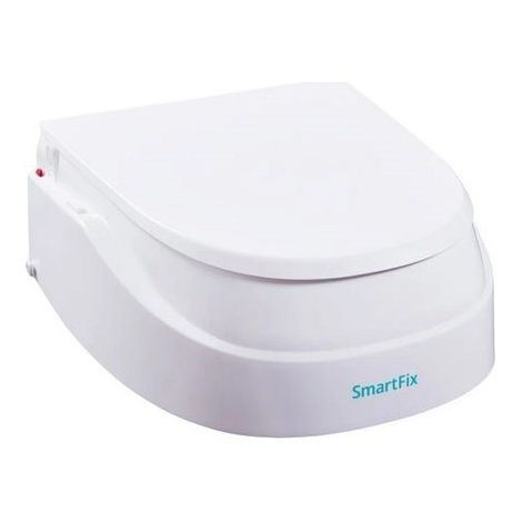 Abattant de toilettes réglable Dietz SmartFix sans accoudoirs (1/2)