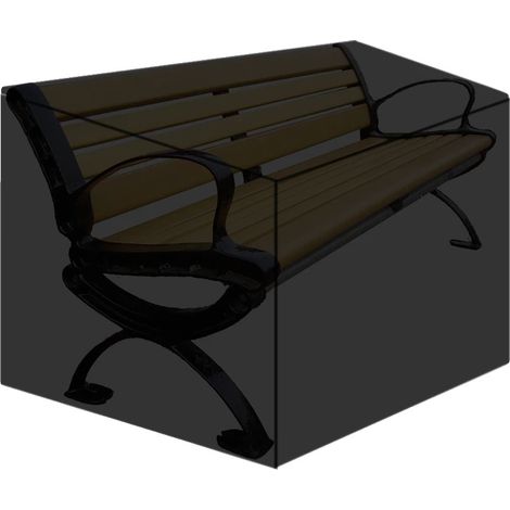 Funda para banco de exterior, impermeable, resistente a la intemperie, 3 plazas, 162x66x89cm (1/2)
