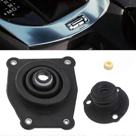 Soufflet de levier de vitesse en caoutchouc anti-poussière M51317480A, pièces de rechange pour améliorations automobiles (1/4)