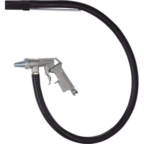 Pistola di sabbing con tubo di aspirazione/ugello flessibile da 1,2 m 6 mm. Foglio NW7.2 Riegler