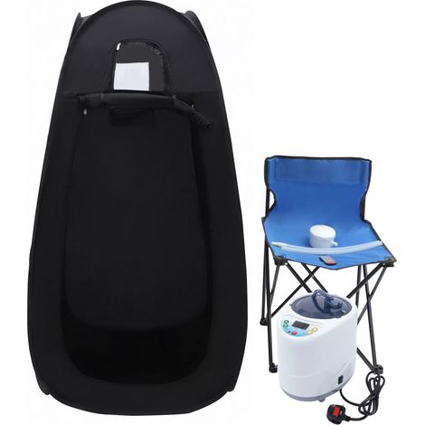 2L 1000W Steam Sauna Portable Spa Room Tent Full Body Therapy Detox Loss Weight (1/5)