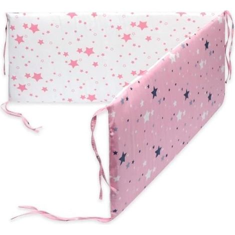 Tour de lit bébé SURENHAP - Motif d\'impression - CB3010 13030cm Rose (1/4)