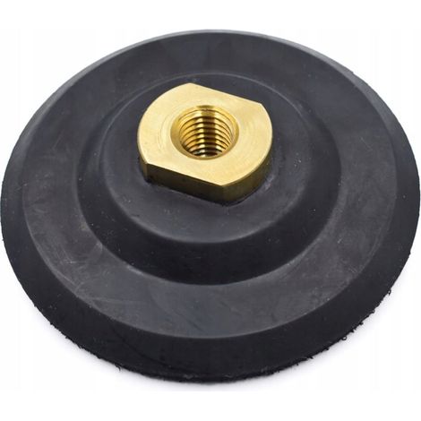 Support pour disque avec velcro 100mm, M14 (1/3)
