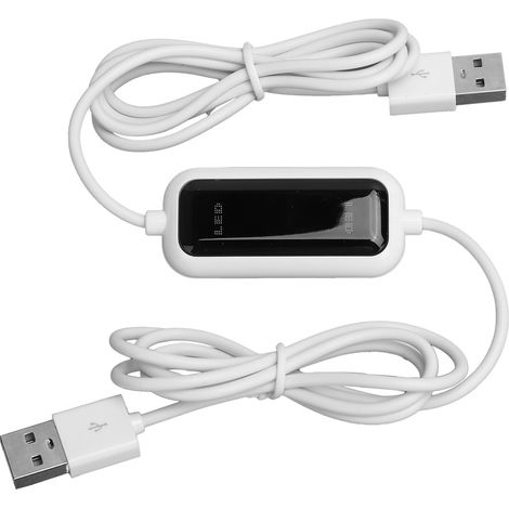 Câble USB 2.0 pour transfert de fichiers PC à PC, compatible Windows 10/8/7 et Mac (1/5)