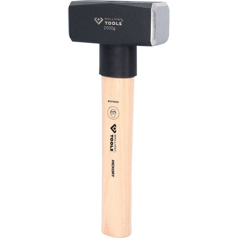 BRILLIANT TOOLS Mazo con mango de nogal americano 2000 g - BT075200 (1/2)