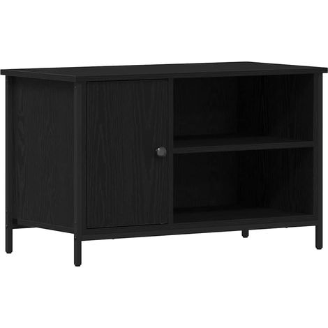 Maison Exclusive - Meuble TV Chêne noir 80 x 40 x 50 cm Bois d'ingénierie