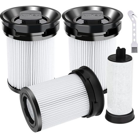 Lot de 3 filtres à poussière fins pour aspirateurs sans fil Miele TriFlex HX1 FSF Pro Cat & Dog HX-FSF HEPA - Pièce de rechange n° 11289902 (1/5)