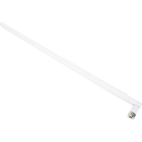 Amplificateur de signal Wi-Fi 2,4 GHz avec antenne omnidirectionnelle 10 dBi blanche pour routeur et carte réseau