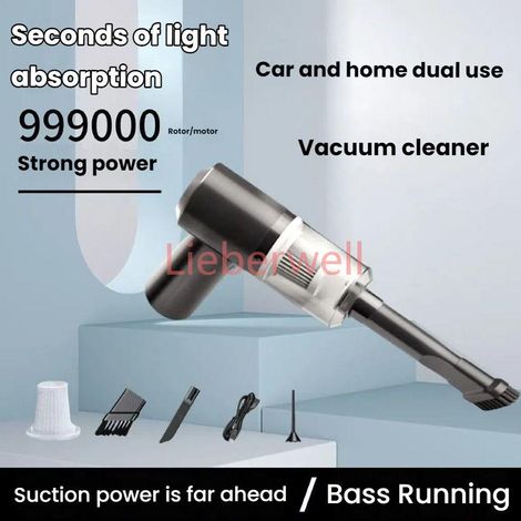 Chargement USB d'aspirateur combiné 3 en 1 pour petit aspirateur domestique monté sur voiture,1200ma (1/4)
