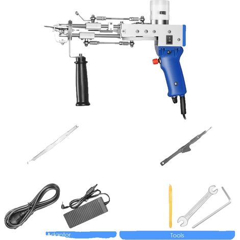 Pistola de mechones, opciones de bucle y corte, enchufe europeo 220V (1/2)