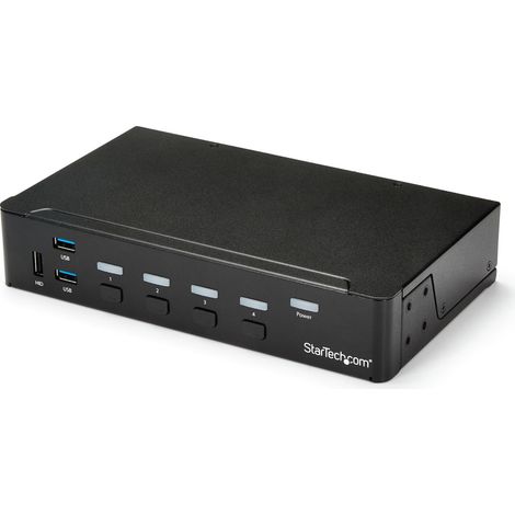 StarTech.com Switch Commutatore KVM a 4 Porte HDMI con Hub USB 3.0 - 1080p (1/4)