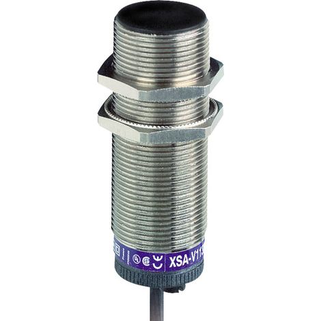 Telemechanical Sensors XSAV11373 XS inductive detector 6.. 150 cy metal - M30 L81mm embeddable Sn10mm DC3-PNP NC - 2m