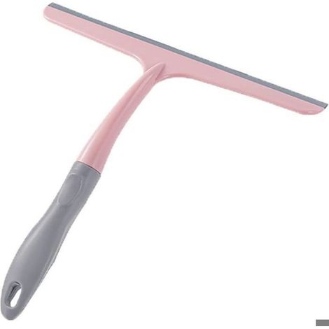 Raclette - Silicone - Pour Nettoyage Vitre Douche Fenêtre - 24,5 x 25 cm - 1 Pièce (1/2)