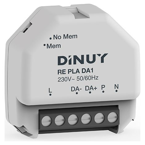 Box di registrazione pulsante DALI dimmer da 64 unità (1/3)