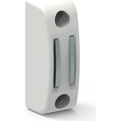 Slid'Up By Mantion – Bloqueur magnétique mural pour manivelle de volet roulant – Compatible acier – Maintien en position repos – Couleur blanc RAL 9010 (1/3)