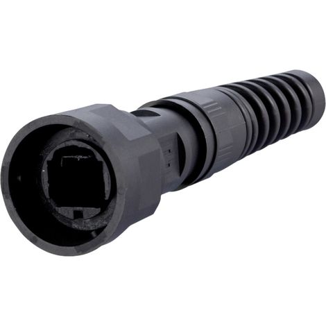Metz Connect Industry IP67 V1 Steckergehäuse 1401025002KE Tüllengehäuse Schwarz 1 St.