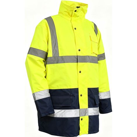PARKA REFLECTANTE AMARILLO T. L