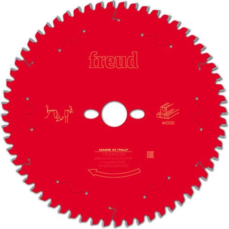 Lama per sega da legno 260x30 mm Z60 Freud per sega troncatrice -5° (1/3)