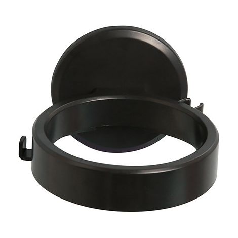 Support Seche Cheveux,Porte Seche Cheveux Mural,Porte Seche Cheveux,Support de Sèche-Cheveux Autocollant sans Percer,pour Salle de Bain (Noir)