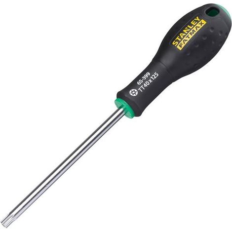 STANLEY® Hand Tools FatMax® Screwdriver Tamper-proof TORX Tip TTX40 x 125mm (1/4)