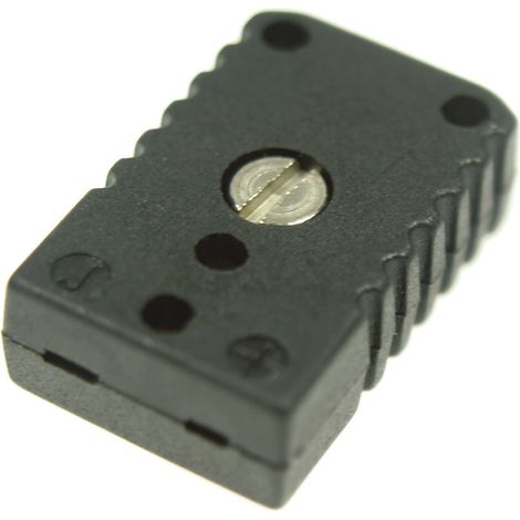 B + B Thermo-Technik 0220 0007 Miniaturkupplung Typ J, schwarz Schwarz Inhalt: 1 St. (1/2)