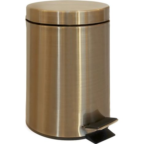 Poubelle 3l, bronze (1/4)