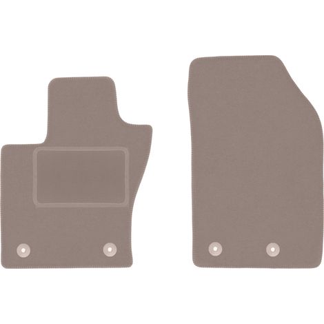Tapis avant beiges pour : Fiat 500X FL crossover (2018-) (1/5)